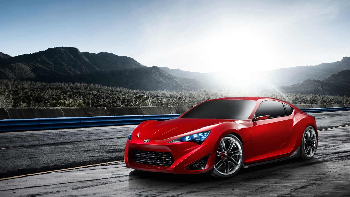 2011 Scion FR S Concept for 1366 x 768 HDTV resolution