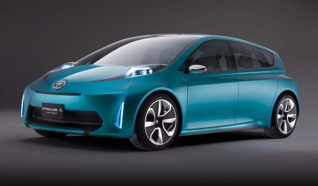 2011 Toyota Prius C Concept for 1024 x 600 widescreen resolution