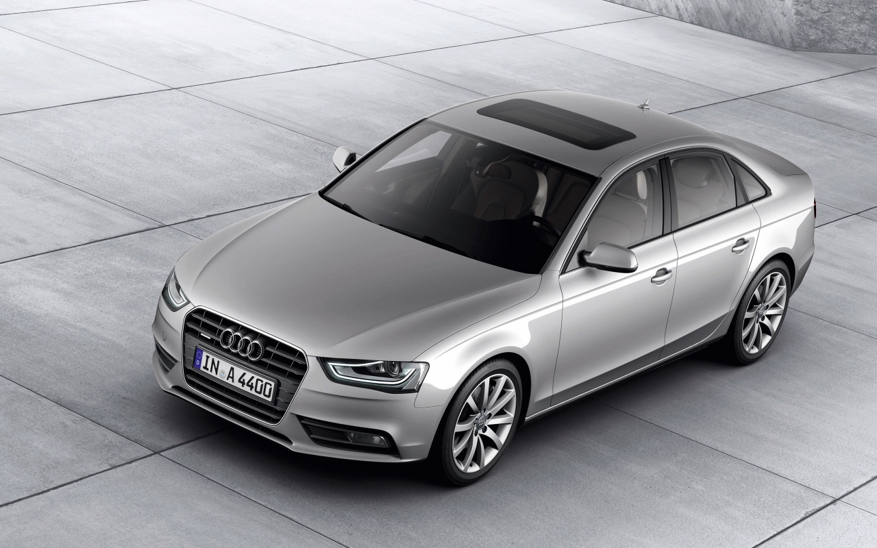 2012 Audi A4 for 1280 x 800 widescreen resolution