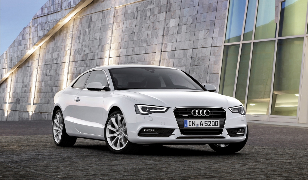 2012 Audi A5 Coupe for 1024 x 600 widescreen resolution