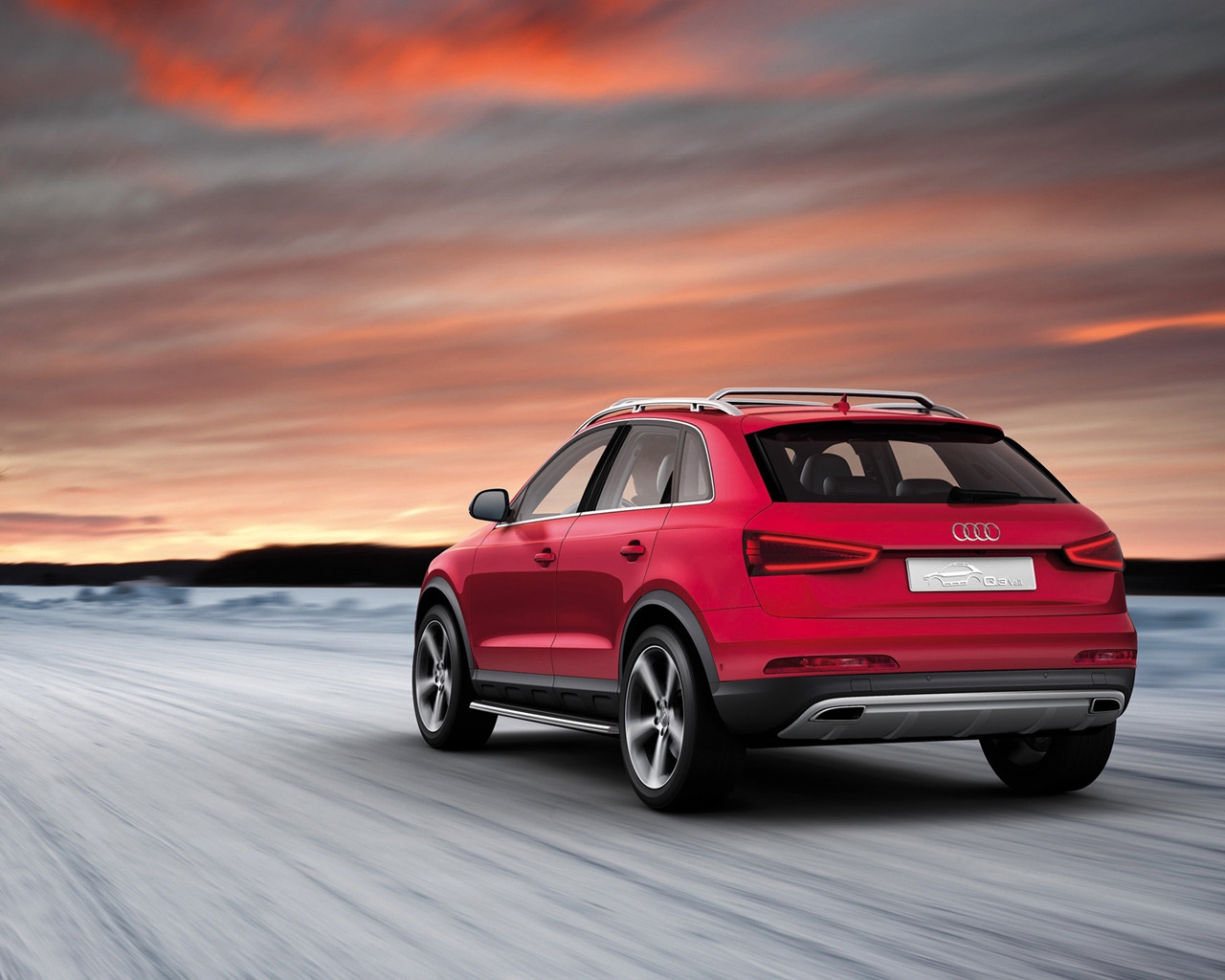 2012 Audi Q3 Vail Rear for 1280 x 1024 resolution