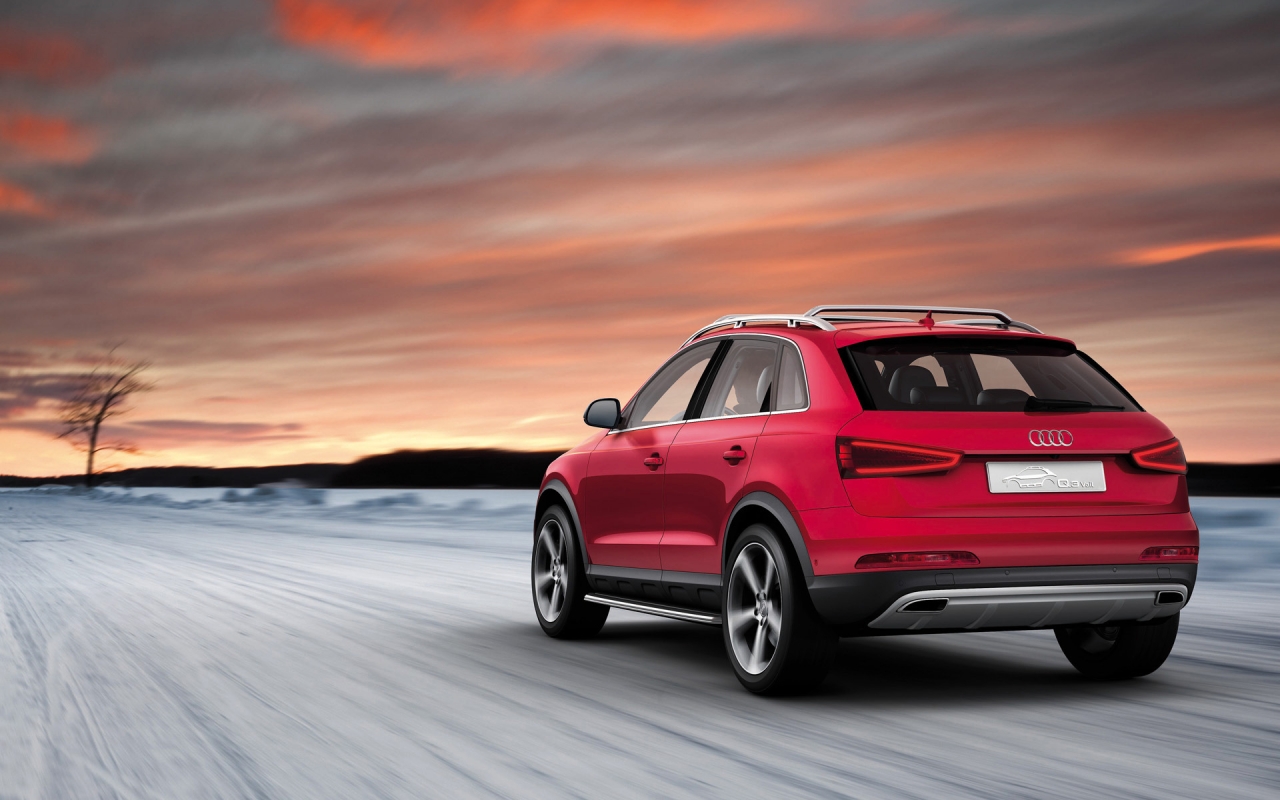 2012 Audi Q3 Vail Rear for 1280 x 800 widescreen resolution