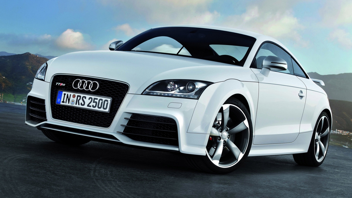 2012 Audi TT RS for 1366 x 768 HDTV resolution