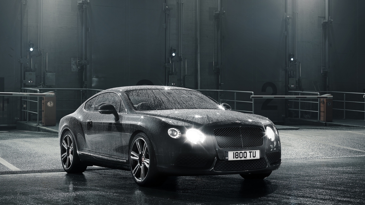 2012 Bentley Continental GT V8 for 1280 x 720 HDTV 720p resolution