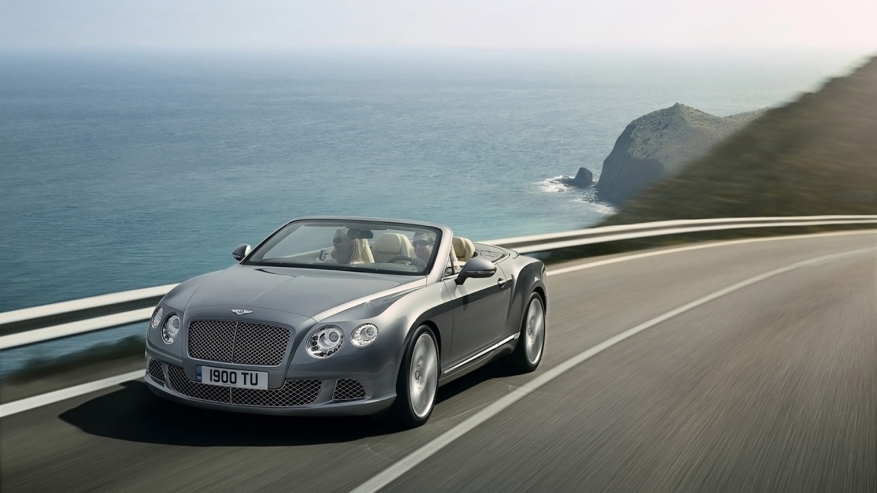 2012 Bentley Continental GTC for 1280 x 720 HDTV 720p resolution