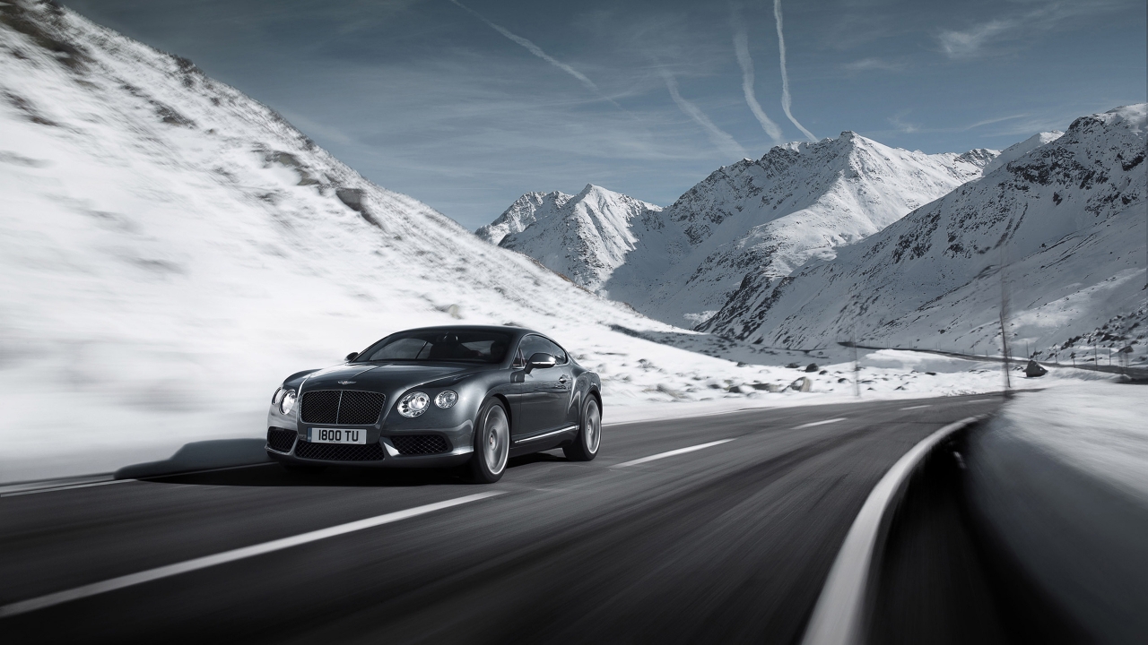 2012 Bentley Continental V8 for 1280 x 720 HDTV 720p resolution