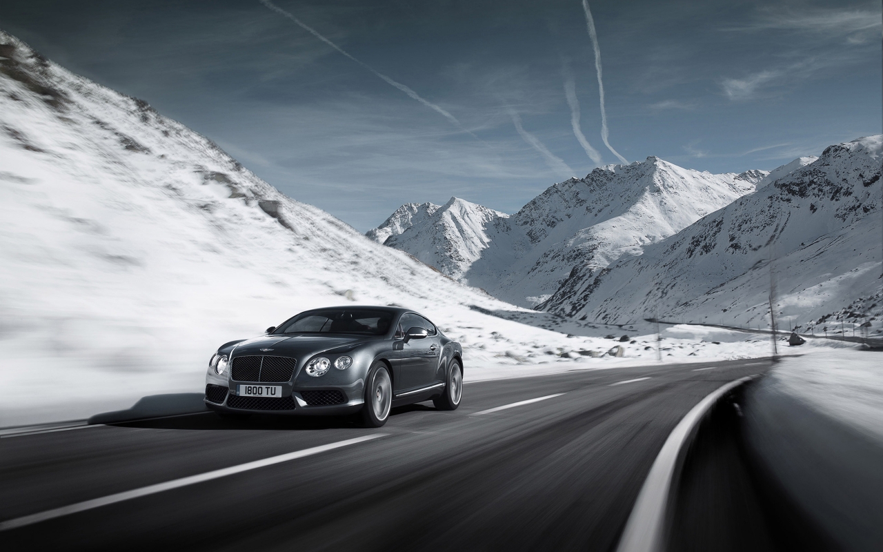 2012 Bentley Continental V8 for 1280 x 800 widescreen resolution
