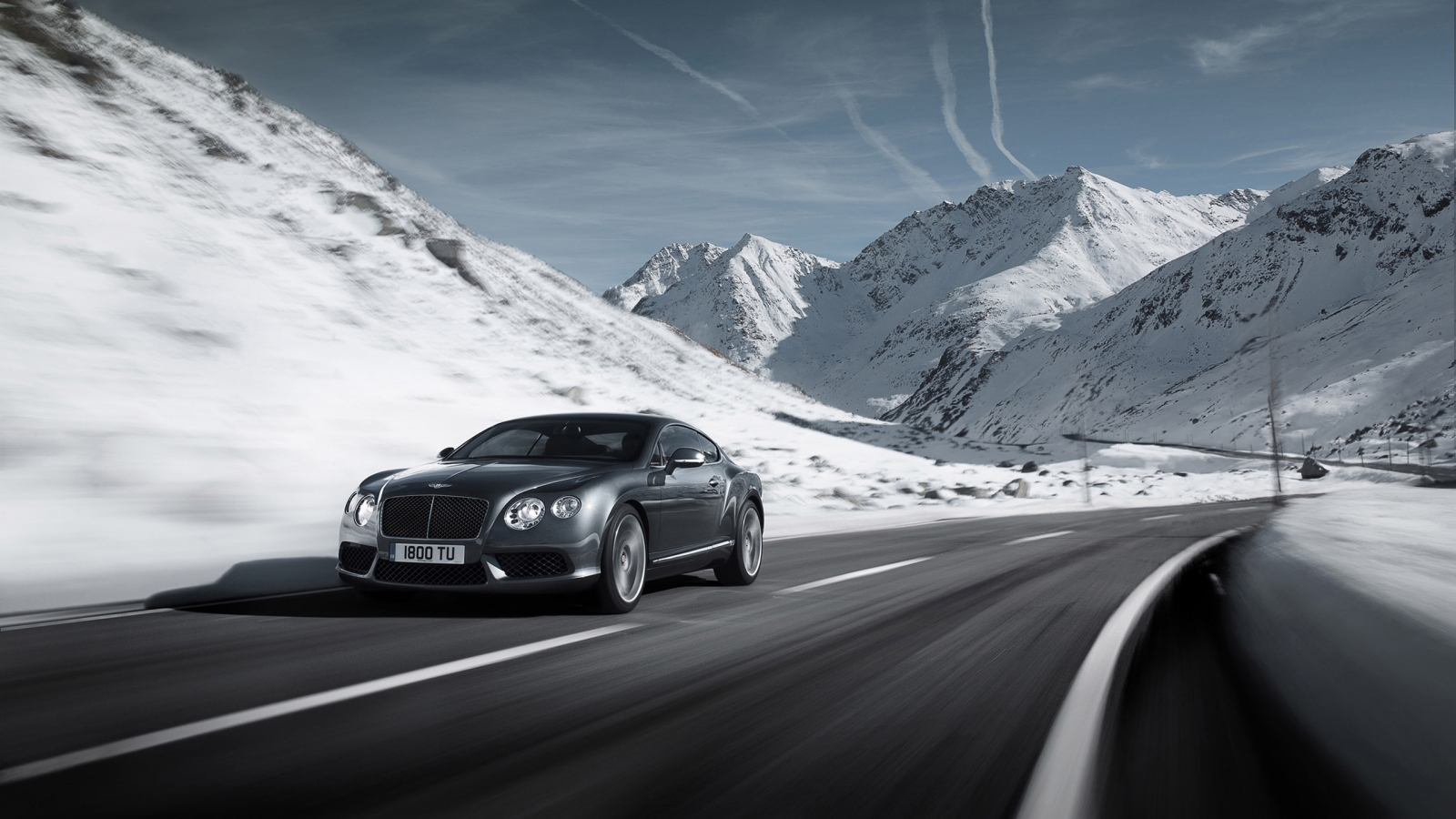 2012 Bentley Continental V8 for 1600 x 900 HDTV resolution