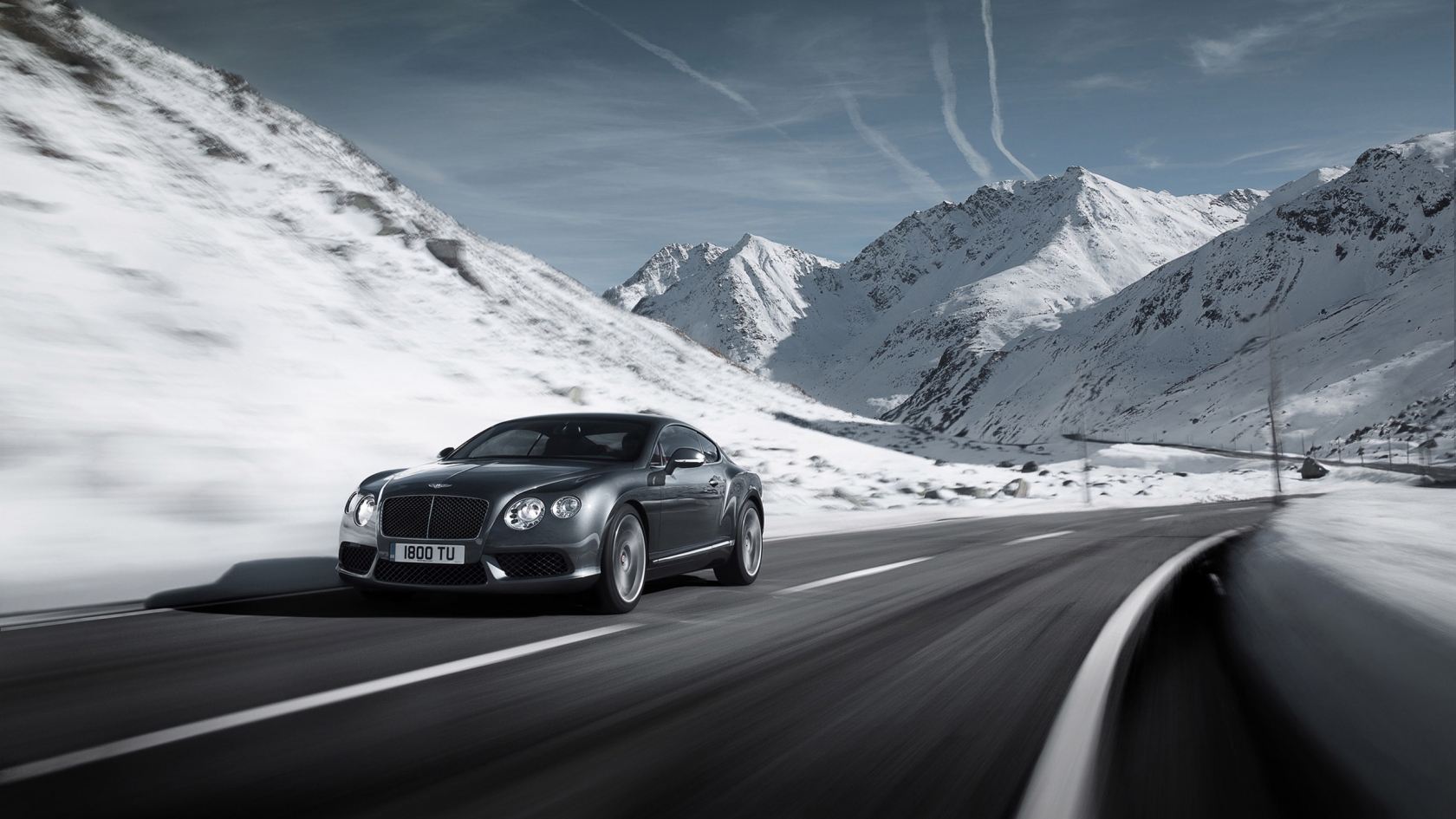 2012 Bentley Continental V8 for 1680 x 945 HDTV resolution