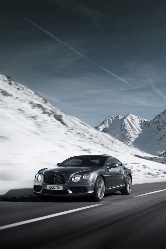 2012 Bentley Continental V8 for 640 x 960 iPhone 4 resolution