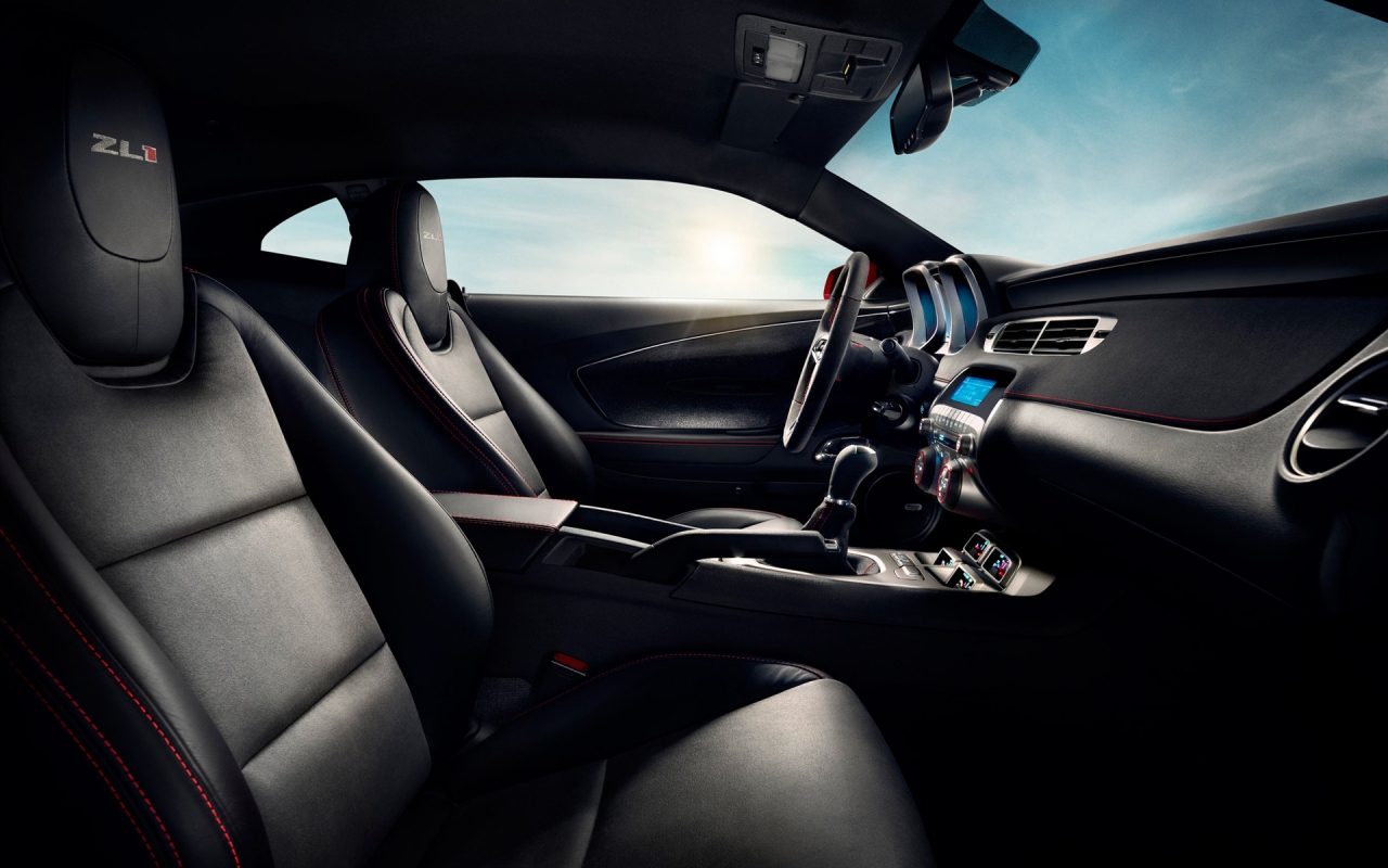 2012 Chevy Camaro ZL1 Interior for 1280 x 800 widescreen resolution