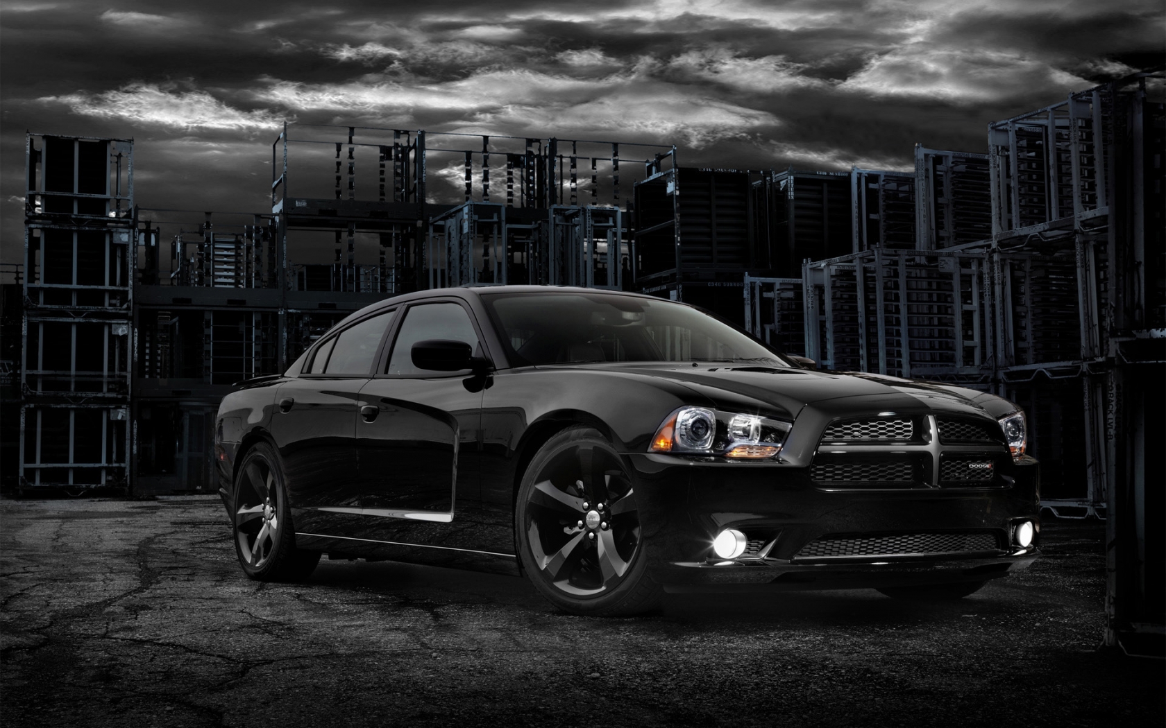 2012 Dodge Charger Blacktop for 1680 x 1050 widescreen resolution