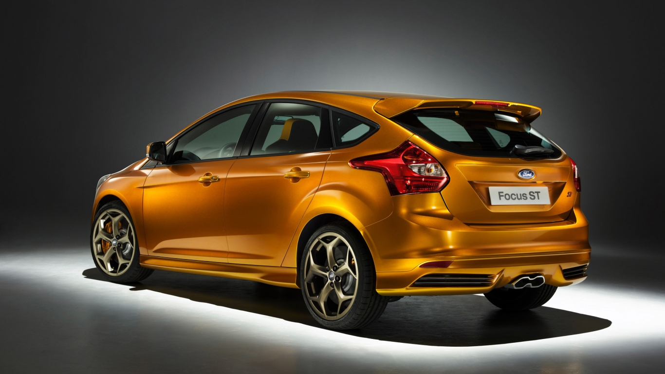 2012 Ford Focus ST for 1366 x 768 HDTV resolution