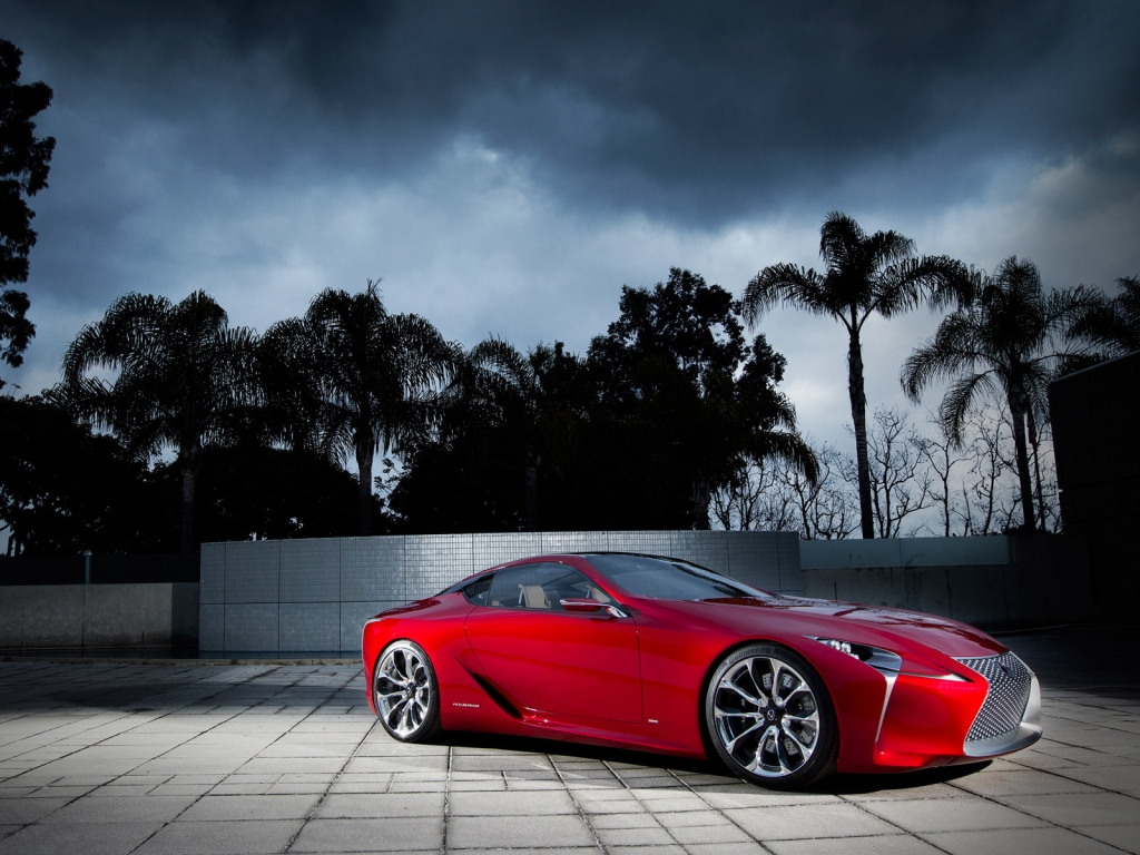 2012 Lexus LF-LC Sport Coupe Concept for 1024 x 768 resolution