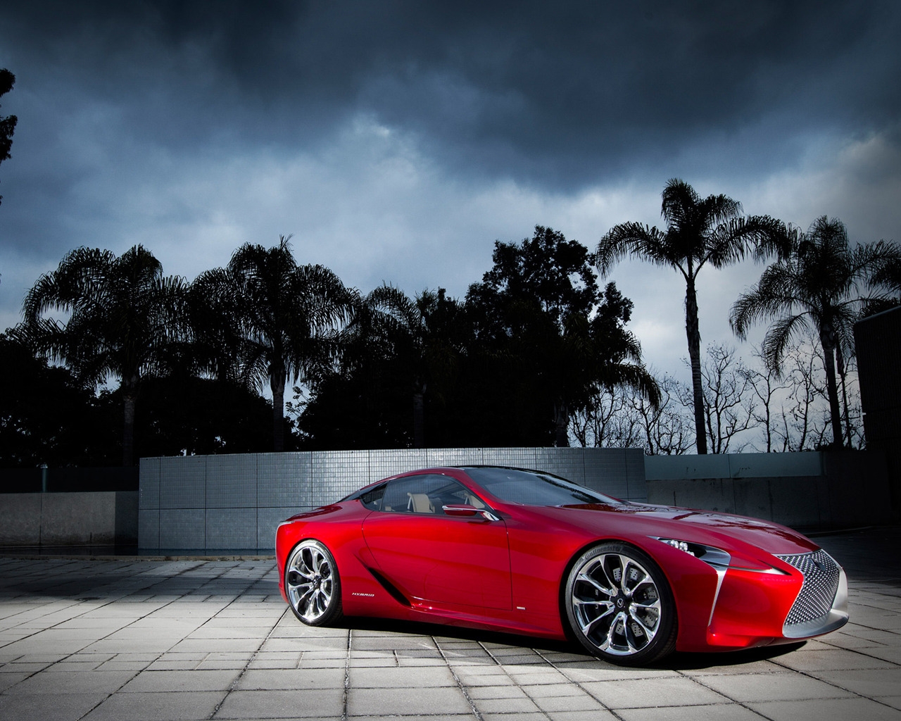 2012 Lexus LF-LC Sport Coupe Concept for 1280 x 1024 resolution