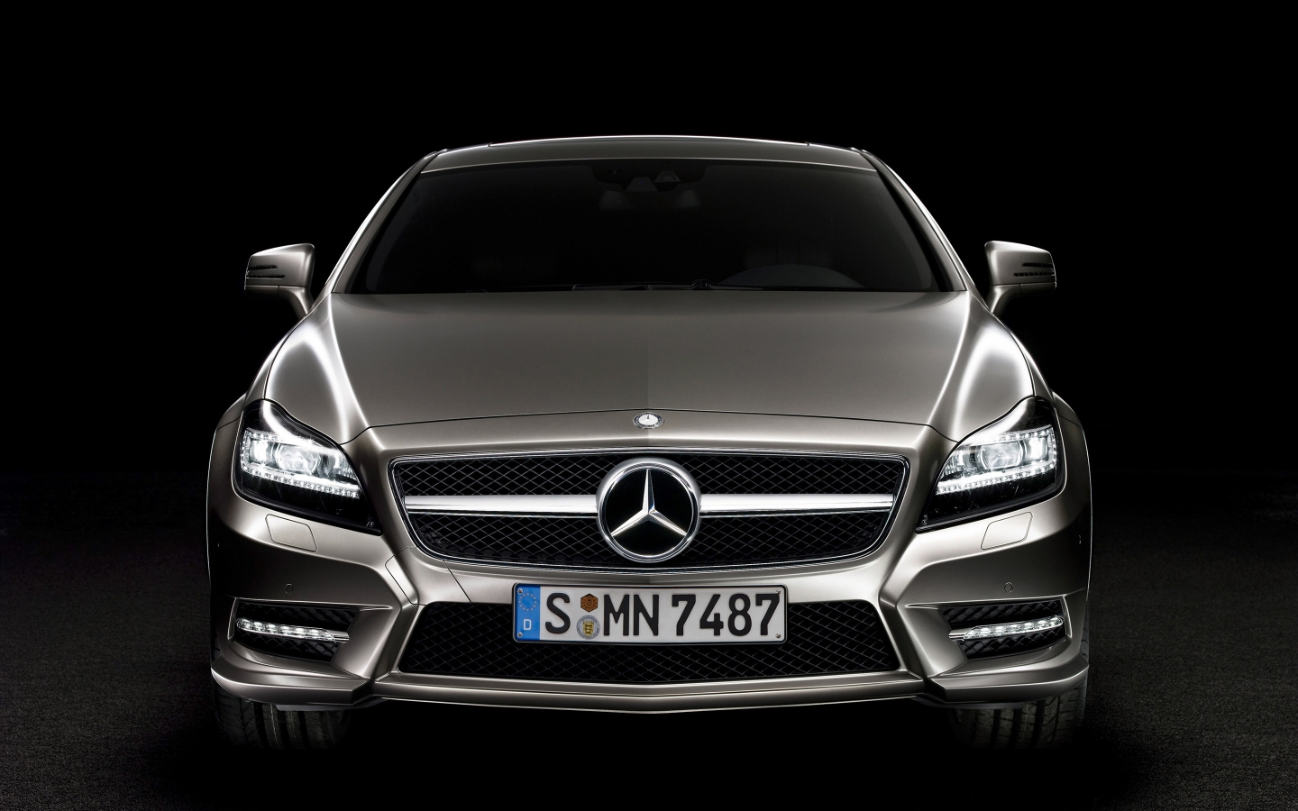 2012 Mercedes Benz CLS Front for 1440 x 900 widescreen resolution