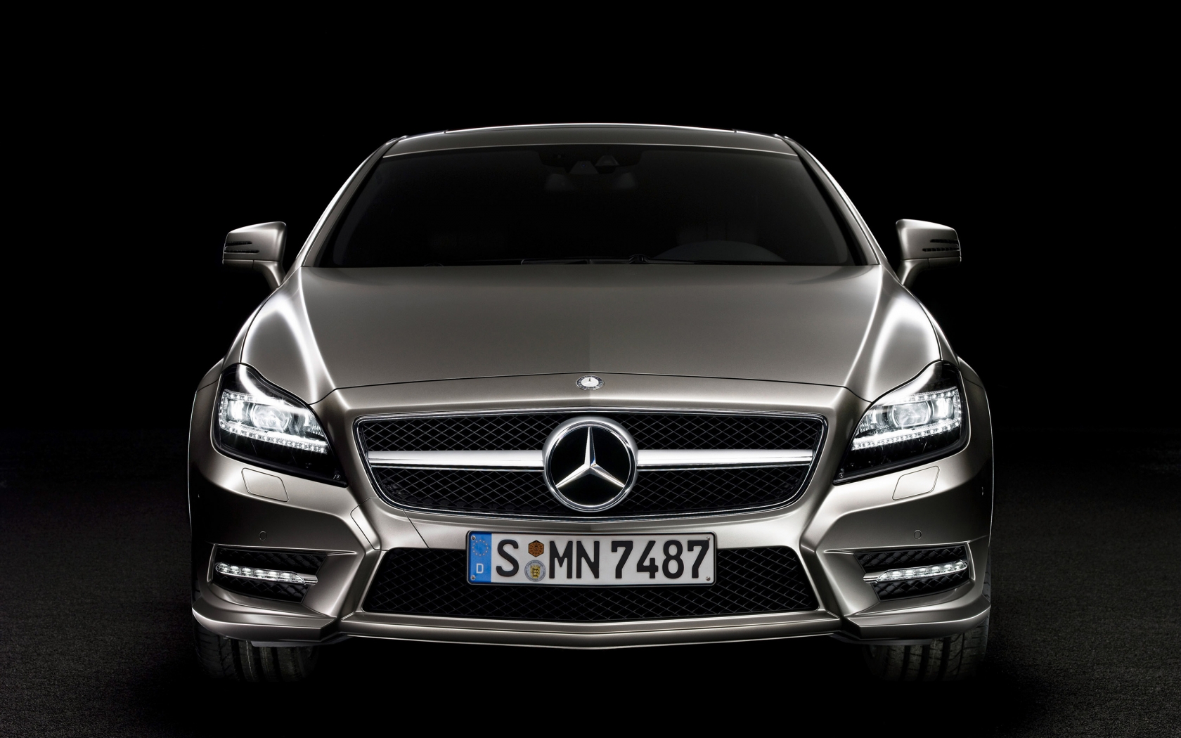 2012 Mercedes Benz CLS Front for 1680 x 1050 widescreen resolution