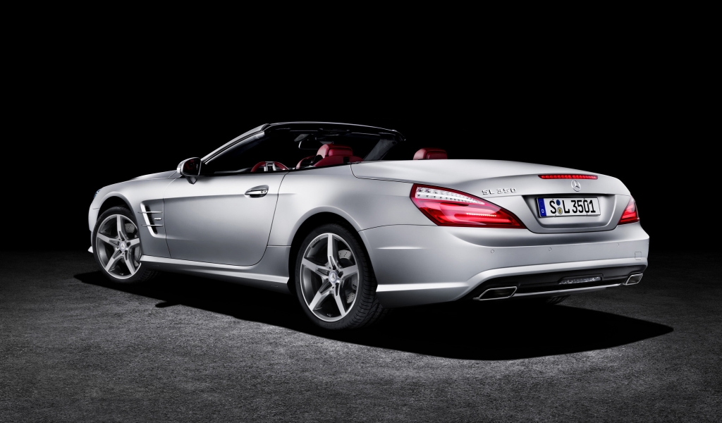 2012 Mercedes Benz SL-350 Edition Rear for 1024 x 600 widescreen resolution