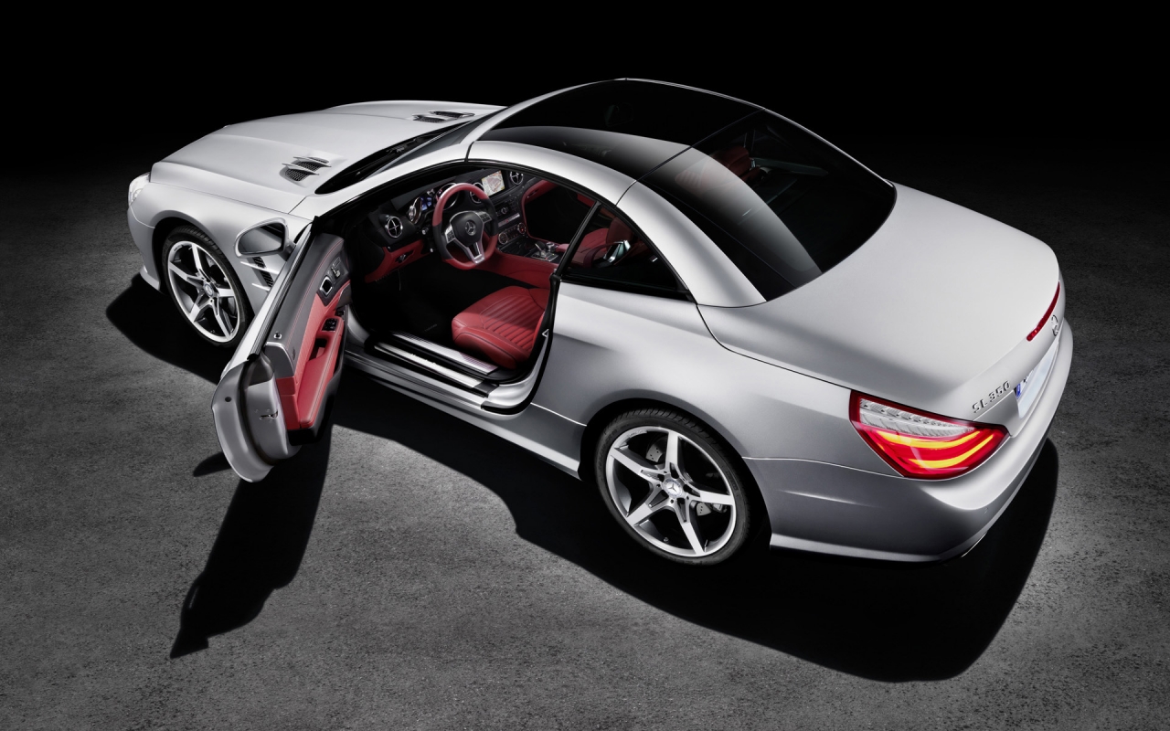 2012 Mercedes SL for 1280 x 800 widescreen resolution