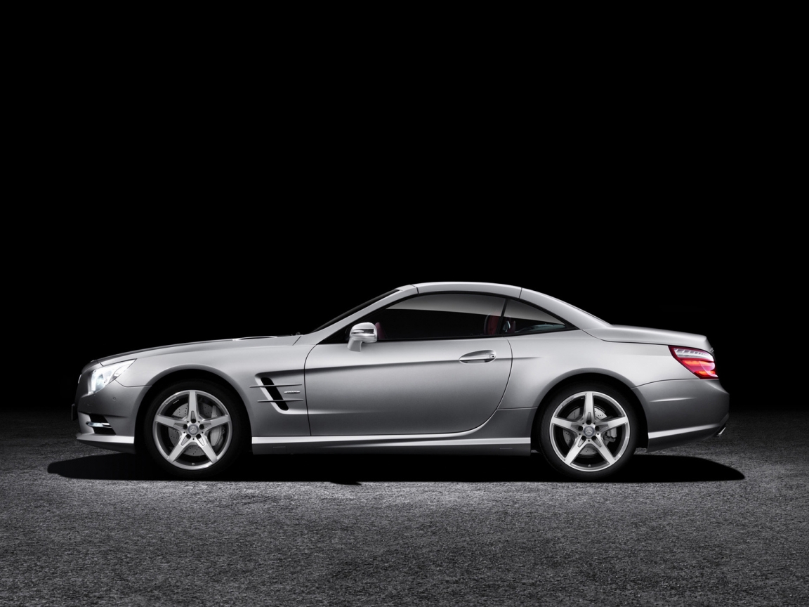 2012 Mercedes SL Side VIew for 1152 x 864 resolution