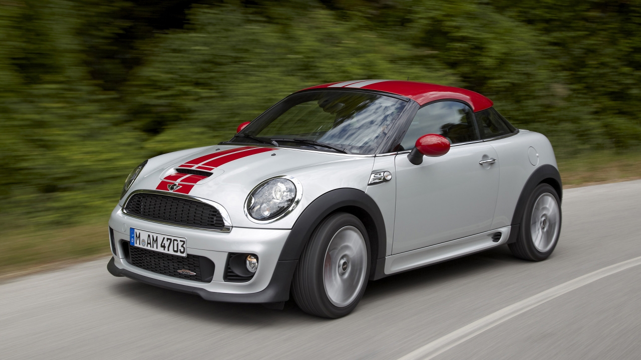 2012 Mini Coupe Production Speed for 1280 x 720 HDTV 720p resolution