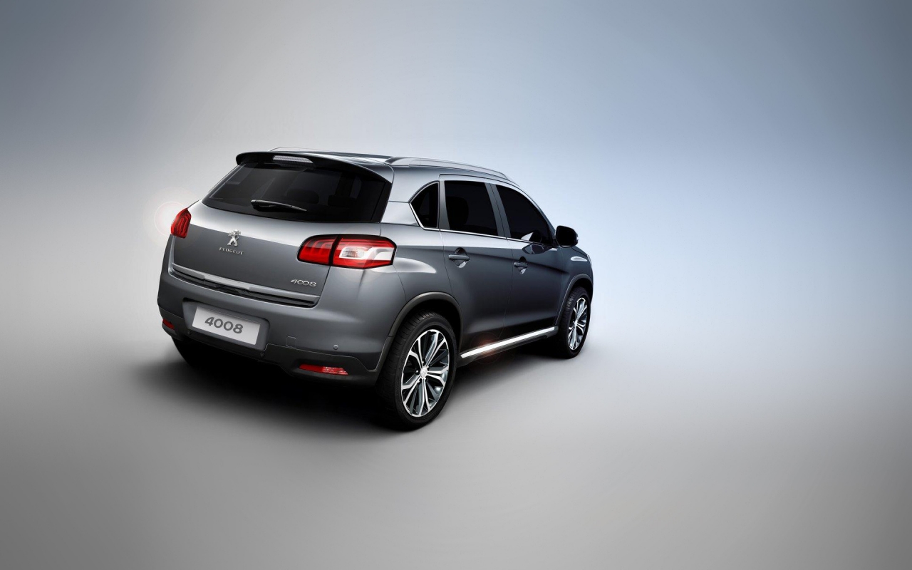 2012 Peugeot 4008 Rear for 1280 x 800 widescreen resolution