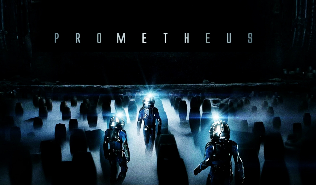 2012 Prometheus Film for 1024 x 600 widescreen resolution