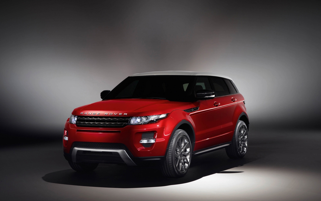 2012 Range Rover Evoque Red for 1280 x 800 widescreen resolution