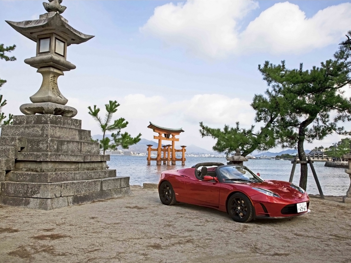 2012 Tesla Roadster Japan for 1152 x 864 resolution