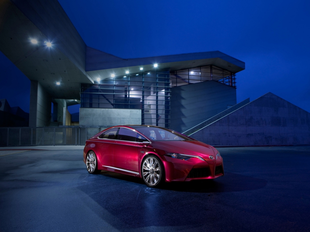 2012 Toyota NS4 Plug In Hybrid Concept for 1024 x 768 resolution