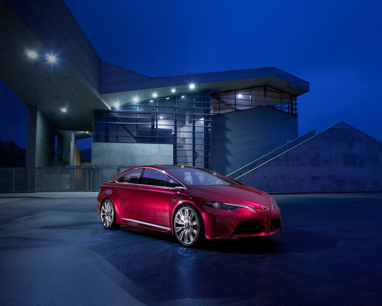 2012 Toyota NS4 Plug In Hybrid Concept for 1280 x 1024 resolution