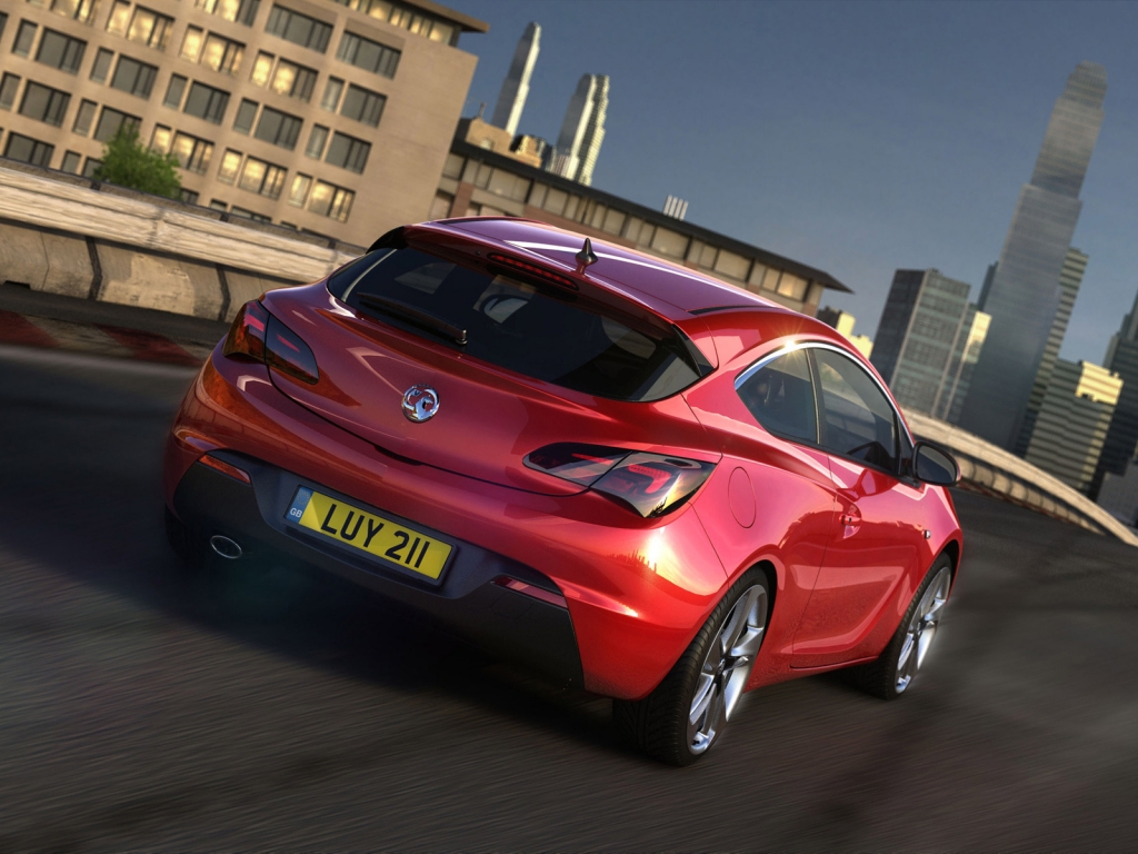 2012 Vauxhall Astra GTC Speed for 1024 x 768 resolution