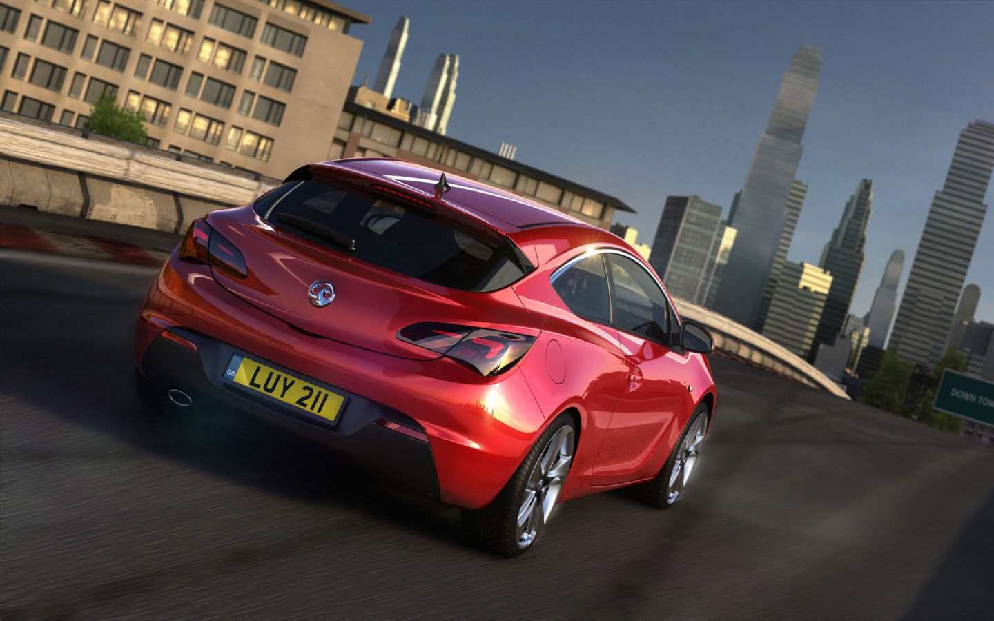 2012 Vauxhall Astra GTC Speed for 1440 x 900 widescreen resolution