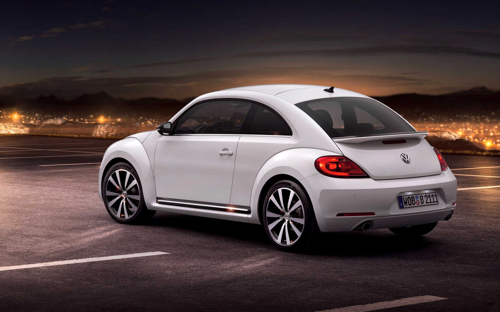 2012 VW Beetle for 1680 x 1050 widescreen resolution