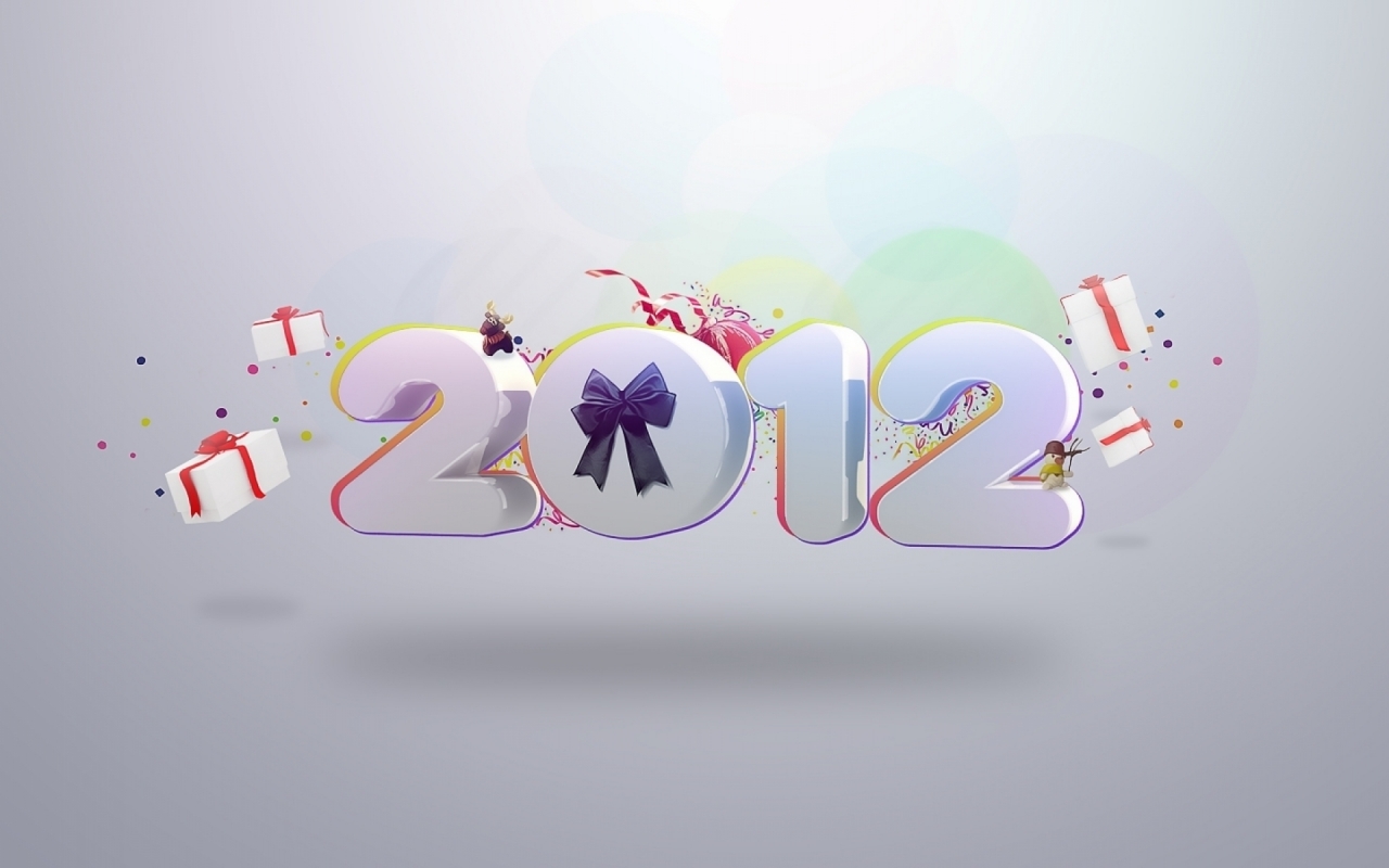 2012 Year Celebration for 1280 x 800 widescreen resolution
