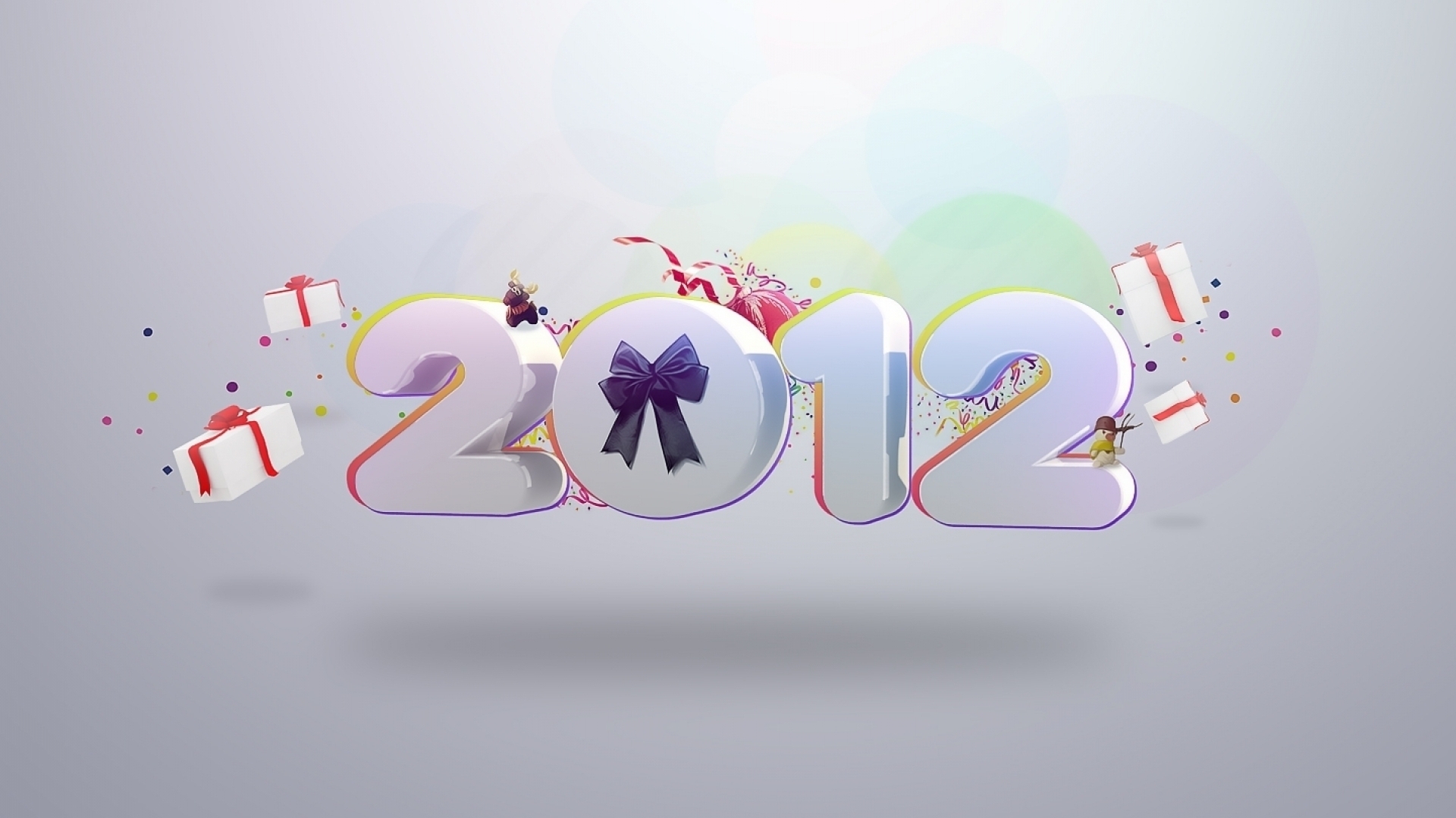 2012 Year Celebration for 1920 x 1080 HDTV 1080p resolution