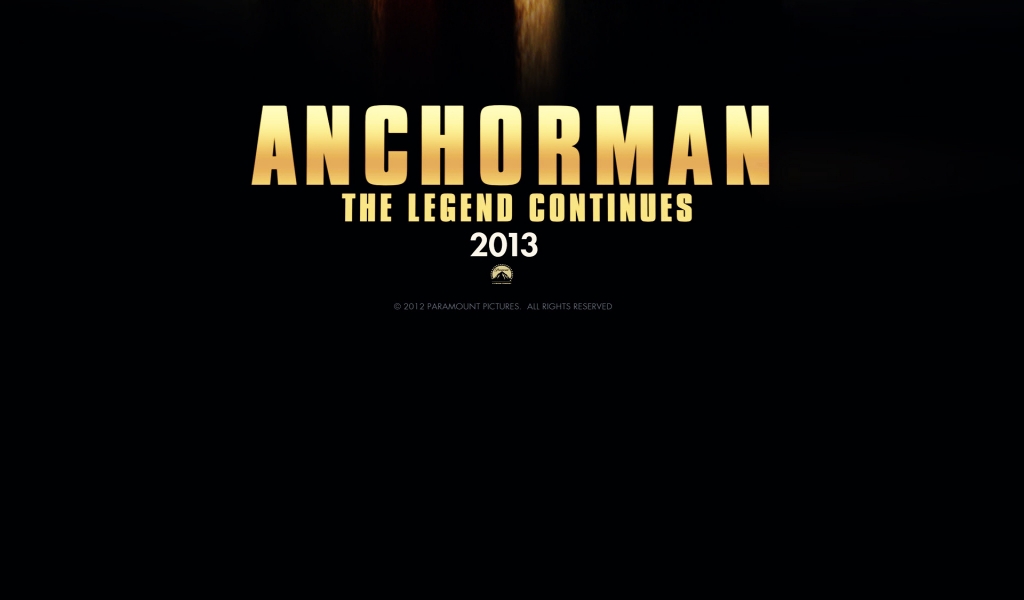 2013 Anchorman The Legend Continues for 1024 x 600 widescreen resolution