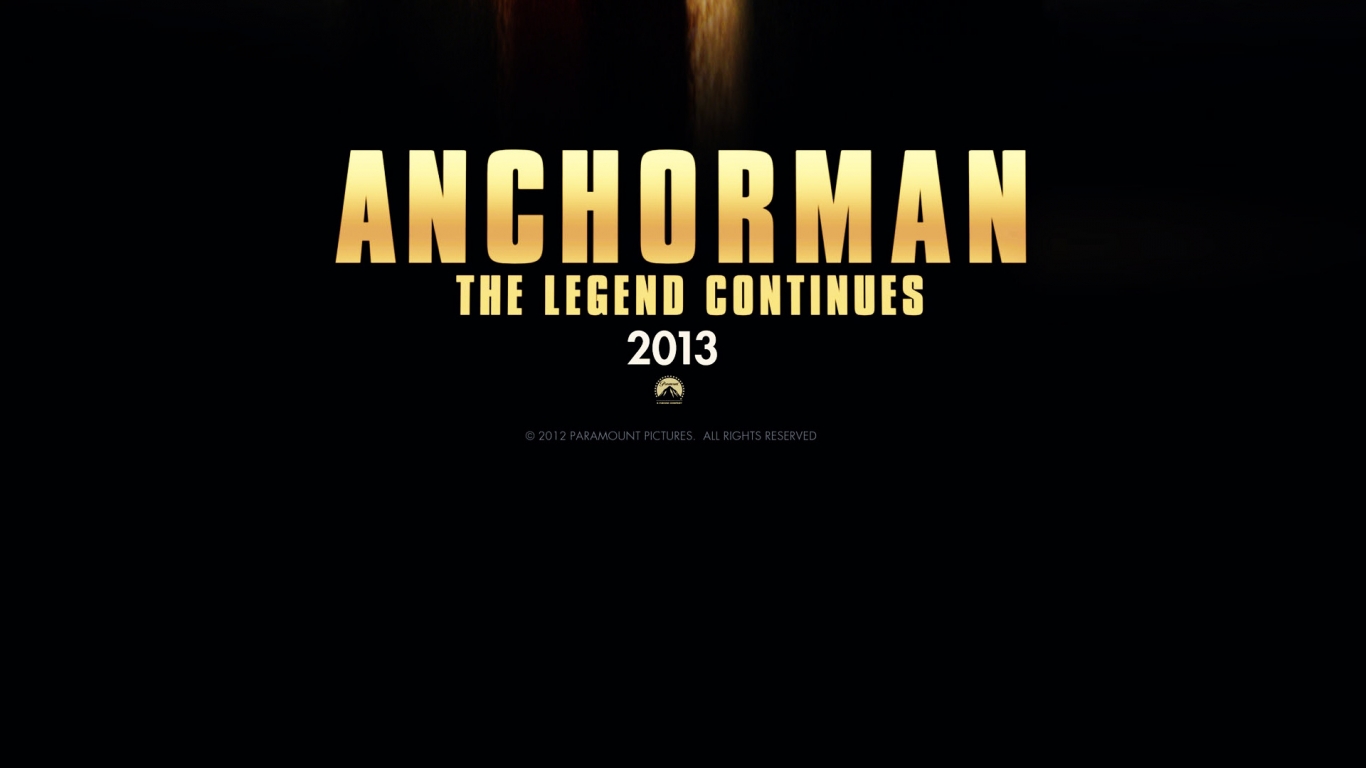 2013 Anchorman The Legend Continues for 1366 x 768 HDTV resolution