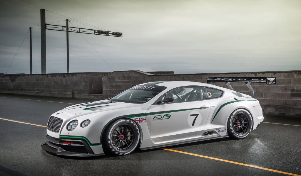 2013 Bentley Continental GT3 Concept Racer for 1024 x 600 widescreen resolution