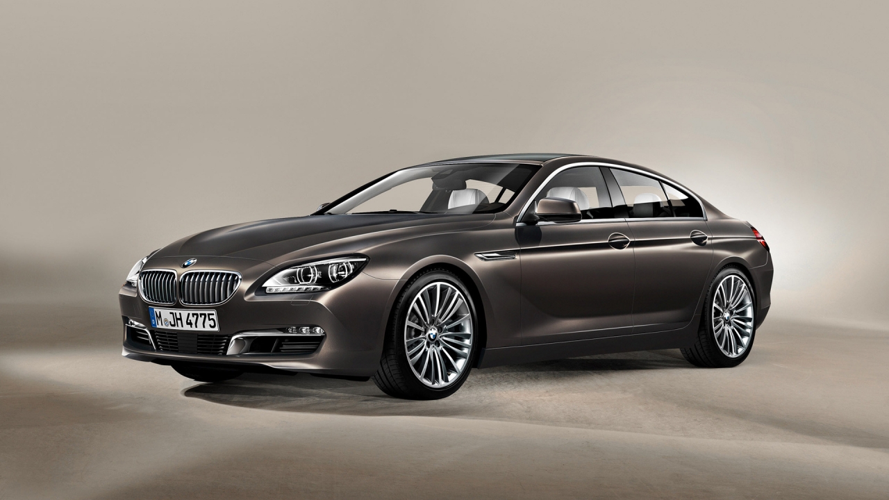 2013 BMW 6 Series Gran Coupe Studio for 1280 x 720 HDTV 720p resolution