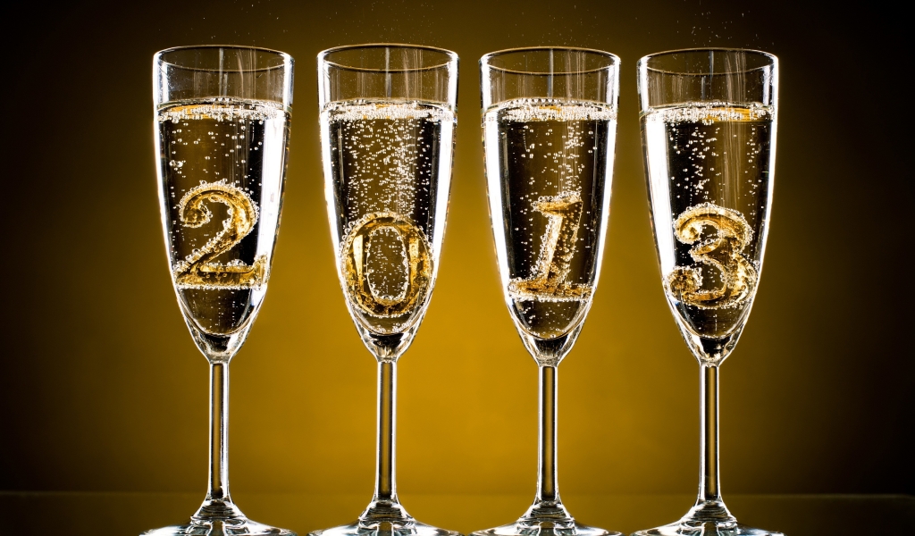 2013 Champagne for 1024 x 600 widescreen resolution