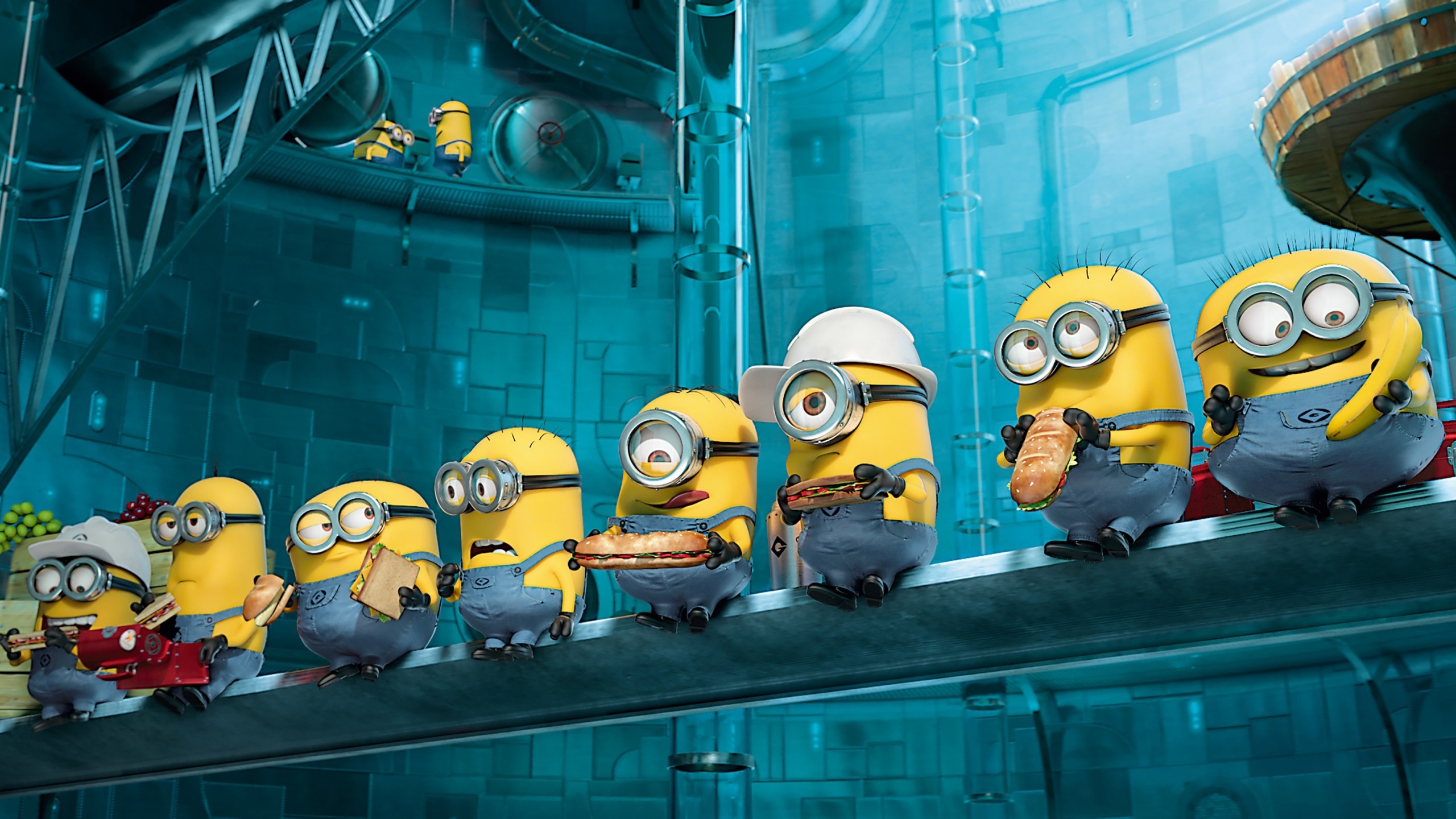 2013 Despicable Me Minions for 2560x1440 HDTV resolution