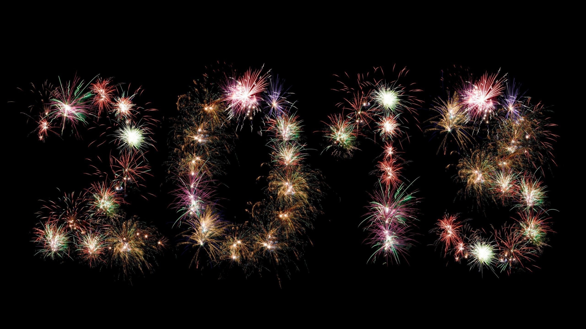 2013 Fireworks for 1920 x 1080 HDTV 1080p resolution