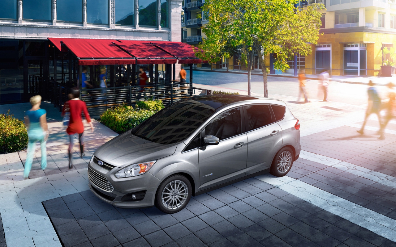 2013 Ford C Max Hybrid for 1280 x 800 widescreen resolution