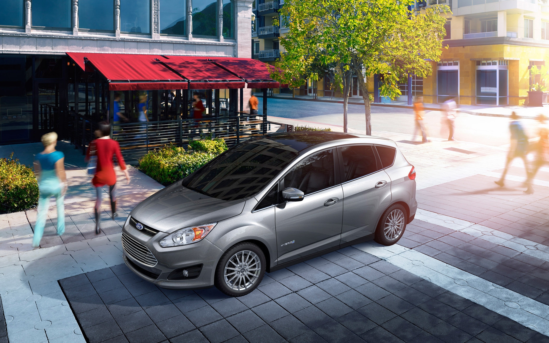 2013 Ford C Max Hybrid for 1920 x 1200 widescreen resolution