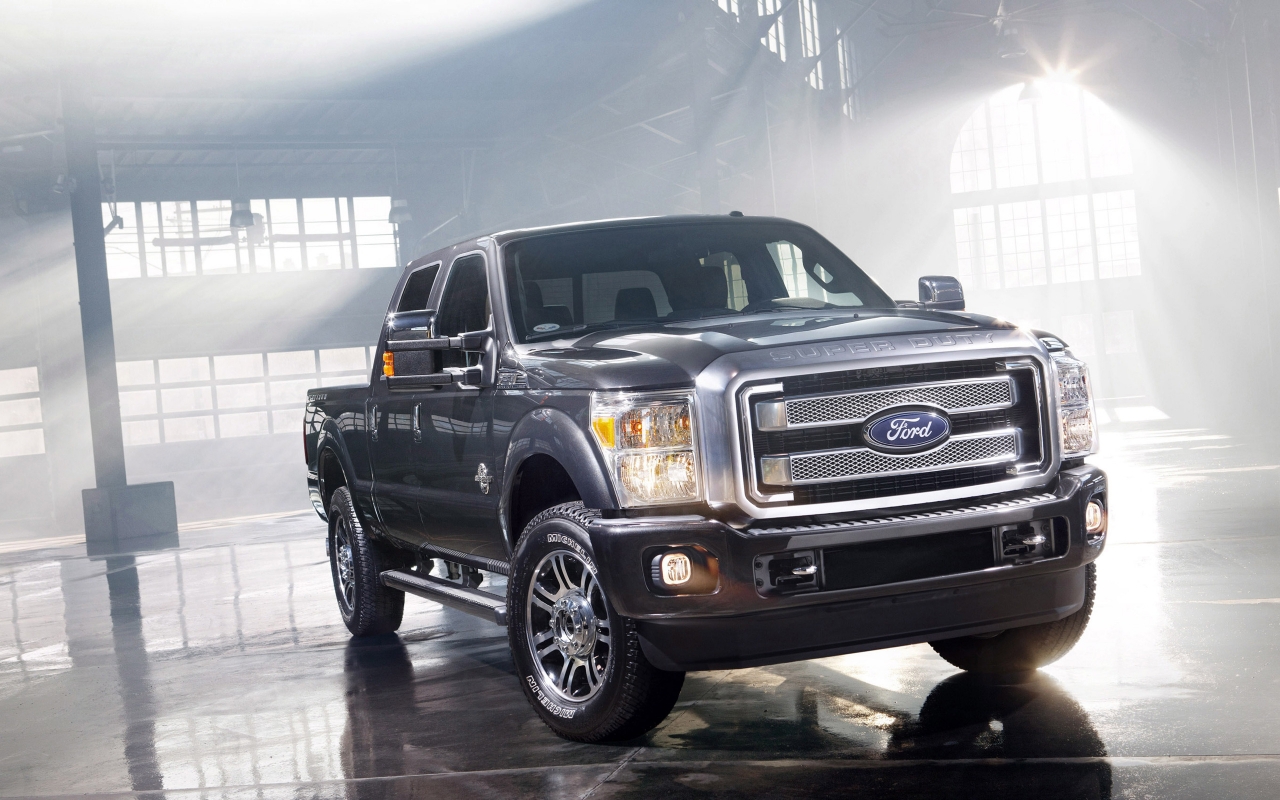 2013 Ford Super Duty Platinum Grey for 1280 x 800 widescreen resolution
