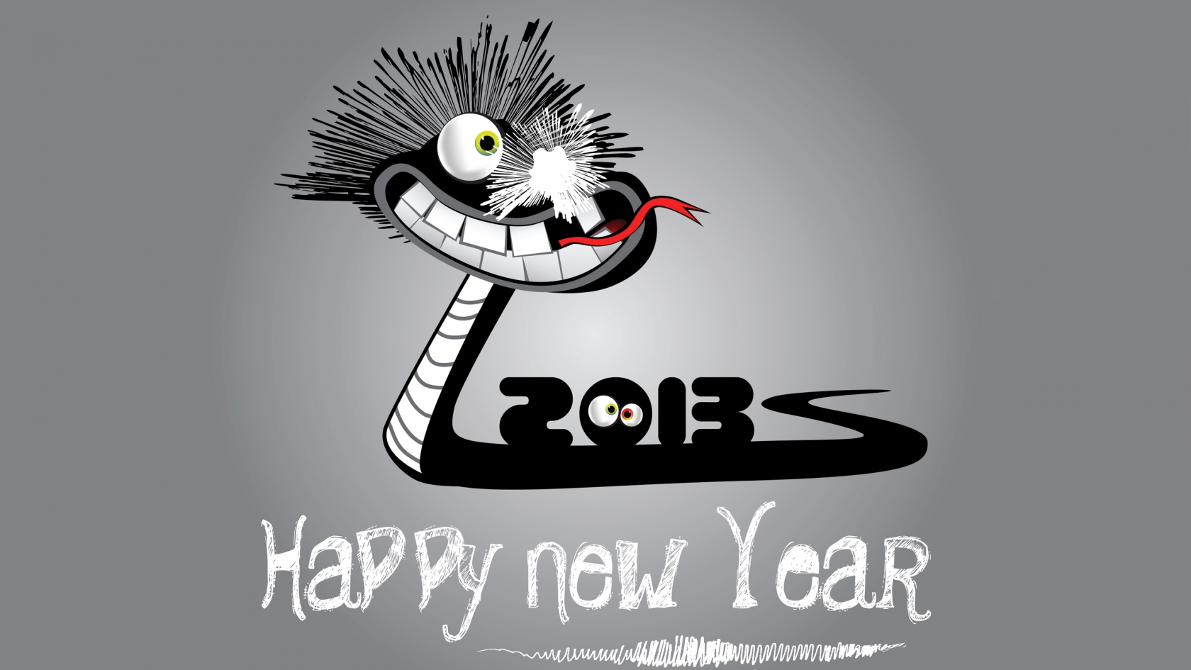 2013 Happy New Year for 1680 x 945 HDTV resolution