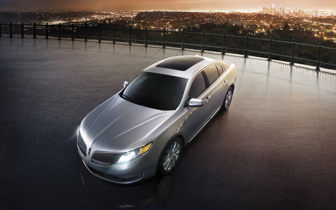 2013 Lincoln MKS for 1280 x 800 widescreen resolution