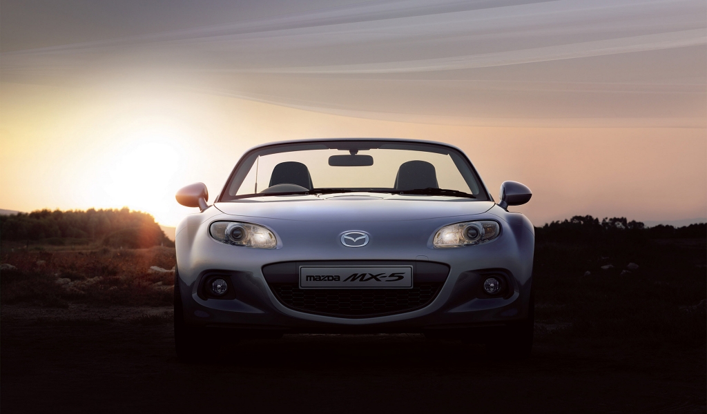 2013 Mazda MX 5 Roadster for 1024 x 600 widescreen resolution