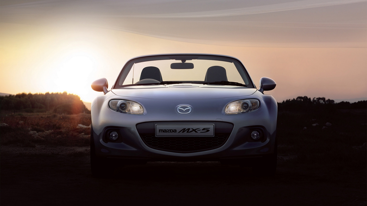 2013 Mazda MX 5 Roadster for 1280 x 720 HDTV 720p resolution